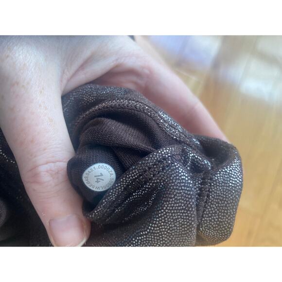 Lululemon Align High-Rise 25" Shine Radiate Foil Print French Press Leggings 14 - Picture 9 of 10